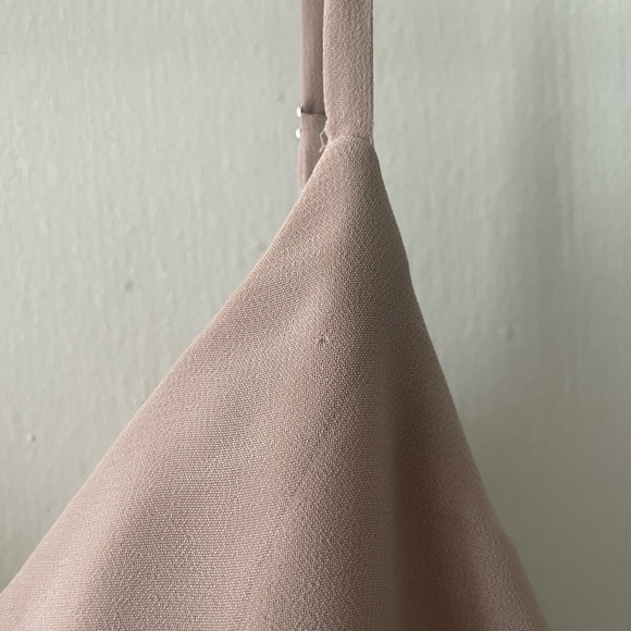 Birdy Grey Gwennie Dress Chiffon Taupe S - Picture 9 of 9